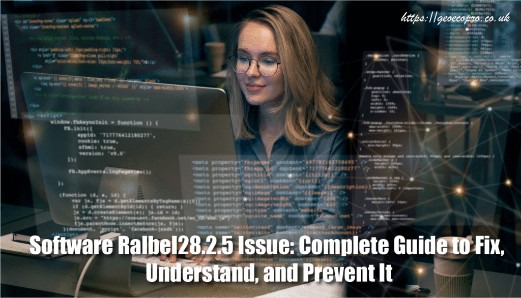 Software Ralbel28.2.5 Issue: Complete Guide to Fix, Understand, and Prevent It